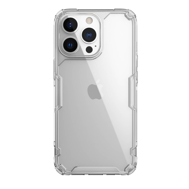 Nillkin iPhone 13 Pro Max Nature Pro - Σκληρή Θήκη με Πλαίσιο Σιλικόνης - Διάφανη