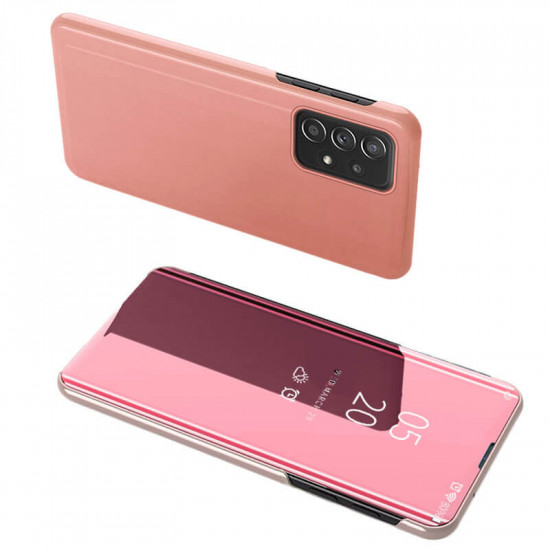 OEM Samsung Galaxy A33 5G Clear View Θήκη Βιβλίο - Pink