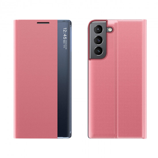 OEM Samsung Galaxy S22 Sleep Case Θήκη Βιβλίο - Pink