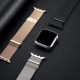 Dux Ducis Λουράκι Apple Watch 2 / 3 / 4 / 5 / 6 / 7 / 8 / 9 / SE / ULTRA / ULTRA 2 - 42 / 44 / 45 / 49 mm Magnetic Strap Milanese Version Μαγνητικό από Ανοξείδωτο Ατσάλι - Silver