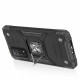 Wozinsky Xiaomi Poco M4 Pro 5G / Redmi Note 11S 5G Ring Armor Σκληρή Θήκη με Πλαίσιο Σιλικόνης και Δαχτυλίδι Συγκράτησης - Black