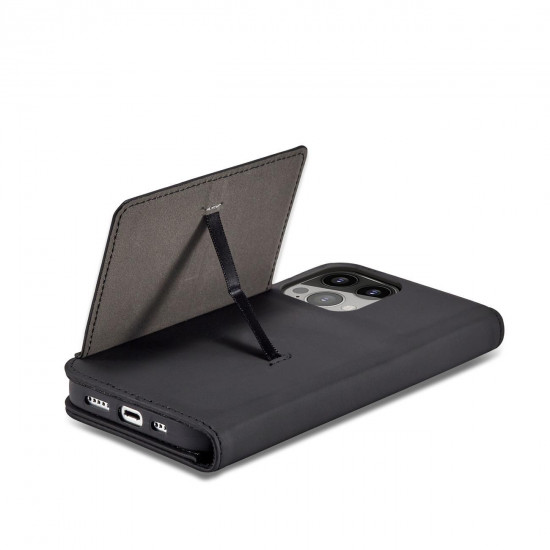 OEM Samsung Galaxy S22 Ultra Magnet Card Wallet Case Θήκη Πορτοφόλι Stand - Black