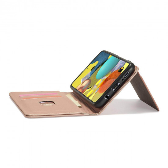 OEM Samsung Galaxy A53 5G Magnet Card Wallet Case Θήκη Πορτοφόλι Stand - Pink