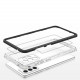 OEM Samsung Galaxy A53 5G Clear Hybrid Armor Σκληρή Θήκη με Πλαίσιο Σιλικόνης - Διάφανη / Black
