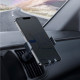 Baseus Metal Age II Gravity Car Air Vent Mobile Holder - Universal Βάση Αυτοκινήτου Αεραγωγού - Dark Grey - SUJS000013