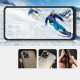 OEM Samsung Galaxy S22 Ultra Clear Hybrid Armor Σκληρή Θήκη με Πλαίσιο Σιλικόνης - Διάφανη / Black