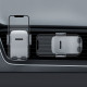 Baseus Easy Control Clamp Gravity Car Air Vent Mobile Holder - Universal Βάση Αυτοκινήτου Αεραγωγού - Silver - SUYK010112