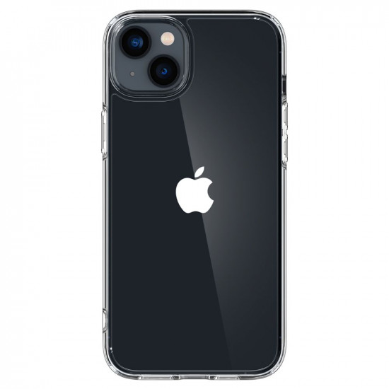 Spigen iPhone 14 Plus / iPhone 15 Plus Ultra Hybrid Σκληρή Θήκη με Πλαίσιο Σιλικόνης - Crystal Clear