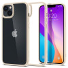 Spigen iPhone 14 Plus / iPhone 15 Plus Ultra Hybrid Σκληρή Θήκη με Πλαίσιο Σιλικόνης - Sand Beige