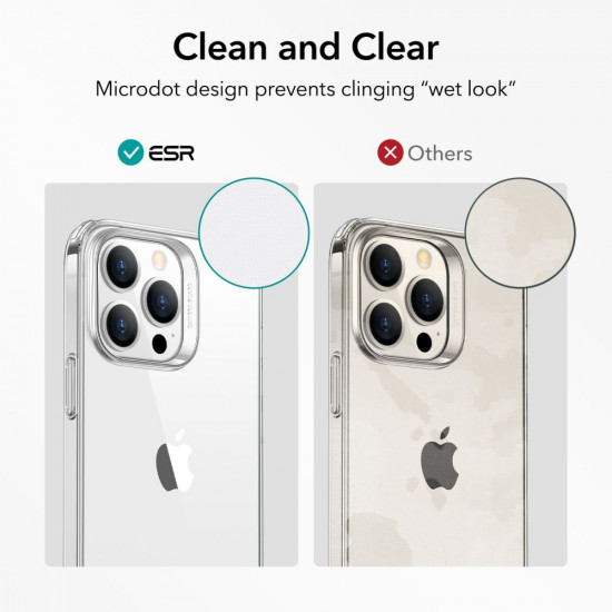 ESR iPhone 14 Pro Max Project Zero Λεπτή Θήκη Σιλικόνης - Διάφανη