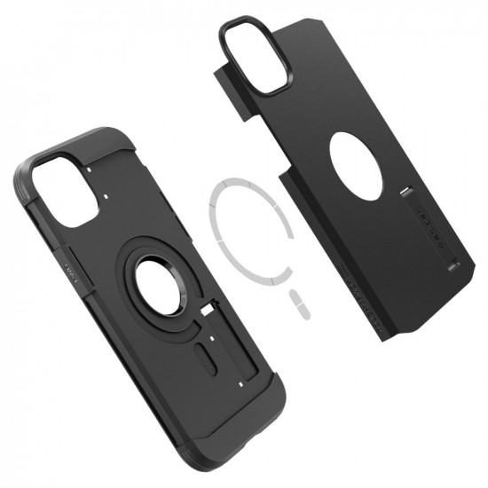 Spigen iPhone 14 Plus / iPhone 15 Plus Tough Armor Mag Σκληρή Θήκη με MagSafe - Black