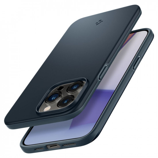 Spigen iPhone 14 Pro Max Thin Fit Σκληρή Θήκη - Metal Slate