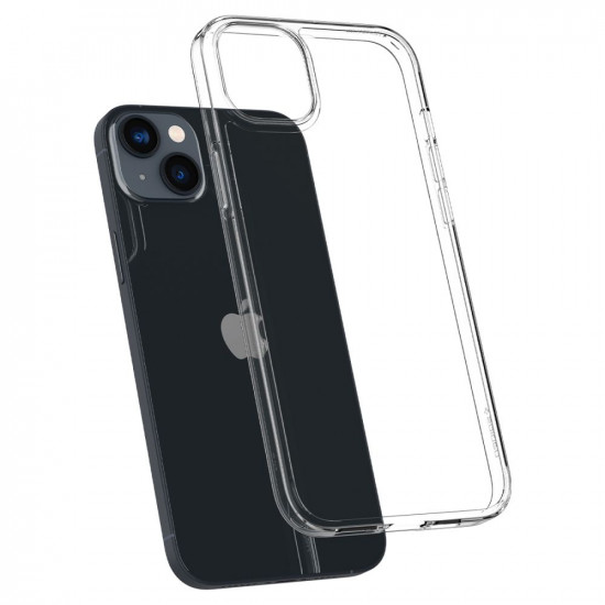 Spigen iPhone 14 Plus / iPhone 15 Plus AirSkin Hybrid Σκληρή Θήκη - Crystal Clear