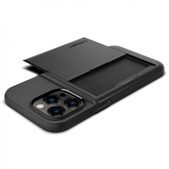 Spigen iPhone 14 Pro Slim Armor CS Σκληρή Θήκη - Black