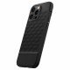 Caseology iPhone 14 Pro Parallax Mag Θήκη Σιλικόνης με Σκληρό Πλαίσιο και MagSafe - Matte Black