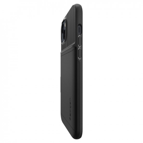 Spigen iPhone 14 Plus / iPhone 15 Plus Slim Armor CS Σκληρή Θήκη - Black