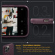Caseology iPhone 14 Pro Parallax Mag Θήκη Σιλικόνης με Σκληρό Πλαίσιο και MagSafe - Burgundy