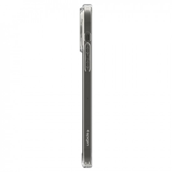 Spigen iPhone 14 Pro Ultra Hybrid Mag Σκληρή Θήκη με Πλαίσιο Σιλικόνης Και MagSafe - Carbon Fiber / Διάφανη