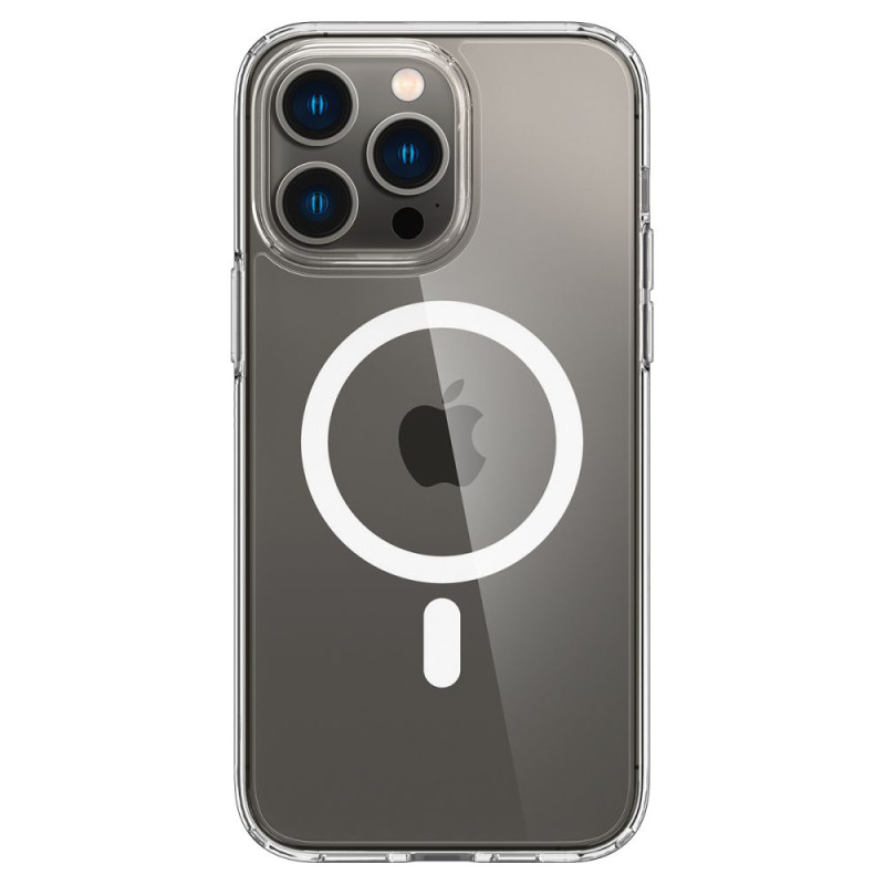 Spigen iPhone 14 Pro Max Ultra Hybrid Mag Σκληρή Θήκη με Πλαίσιο Σιλικόνης Και MagSafe - White / Διάφανη Spigen iPhone 14 Pro Max Ultra Hybrid Mag Σκληρή Θήκη με Πλαίσιο Σιλικόνης Και MagSafe - White / Διάφανη