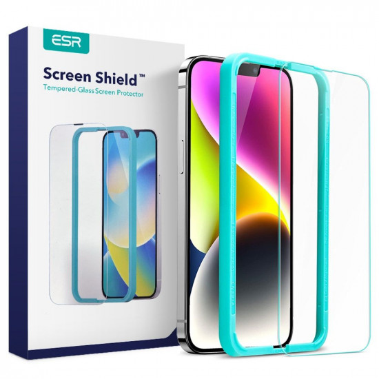 ESR iPhone 13 Pro Max / iPhone 14 Plus / iPhone 15 Plus Screen Shield 2.5D 0.3mm Tempered Glass Αντιχαρακτικό Γυαλί Οθόνης - Διάφανο
