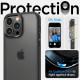 Spigen iPhone 14 Pro Ultra Hybrid Σκληρή Θήκη με Πλαίσιο Σιλικόνης - Frost Black