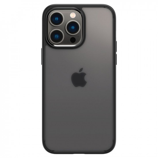 Spigen iPhone 14 Pro Ultra Hybrid Σκληρή Θήκη με Πλαίσιο Σιλικόνης - Frost Black