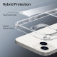 ESR iPhone 14 Plus / iPhone 15 Plus Air Shield Boost Θήκη Σιλικόνης με Stand - Διάφανη