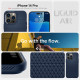 Spigen iPhone 14 Pro Liquid Air Θήκη Σιλικόνης - Navy Blue