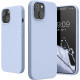 KW iPhone 14 Θήκη Σιλικόνης TPU - Light Blue Matte - 59071.58