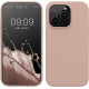 KW iPhone 14 Pro Θήκη Σιλικόνης TPU - Dusty Pink - 59073.10