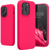 KW iPhone 14 Pro Θήκη Σιλικόνης TPU - Neon Pink - 59073.77