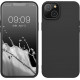 KW iPhone 14 Plus Λεπτή Θήκη Σιλικόνης TPU - Black Matte - 59076.47