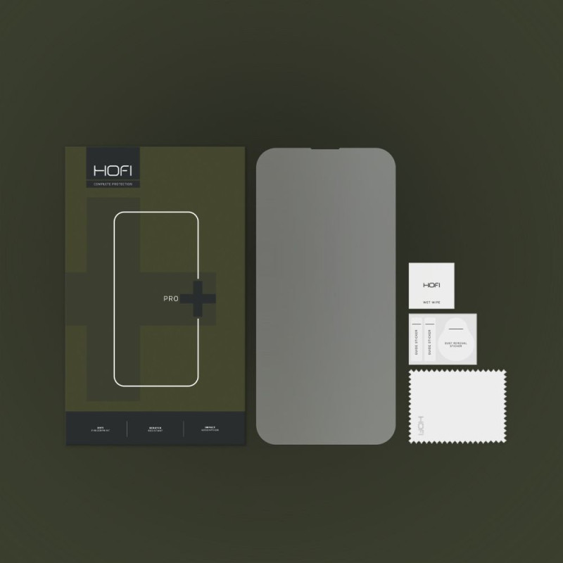 Hofi iPhone 14 Pro - Glass + 0.3mm 2.5D 9H Tempered Glass Αντιχαρακτικό Γυαλί Οθόνης - Clear Hofi iPhone 14 Pro - Glass + 0.3mm 2.5D 9H Tempered Glass Αντιχαρακτικό Γυαλί Οθόνης - Clear