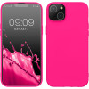 KW iPhone 14 Plus Θήκη Σιλικόνης Rubberized TPU - Neon Pink - 59080.77