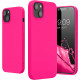 KW iPhone 14 Plus Θήκη Σιλικόνης Rubberized TPU - Neon Pink - 59080.77