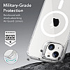 ESR iPhone 14 Plus Classic Kickstand Halolock MagSafe Σκληρή Θήκη με Πλαίσιο Σιλικόνης και Stand - Διάφανη