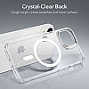 ESR iPhone 14 Plus Classic Kickstand Halolock MagSafe Σκληρή Θήκη με Πλαίσιο Σιλικόνης και Stand - Διάφανη