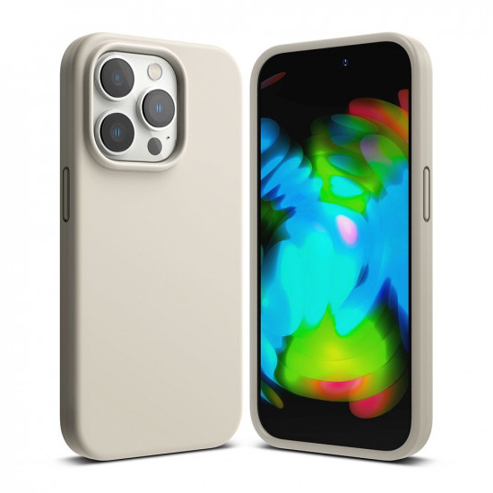 Ringke iPhone 14 Pro Max Silicone Case Θήκη Σιλικόνης - Stone