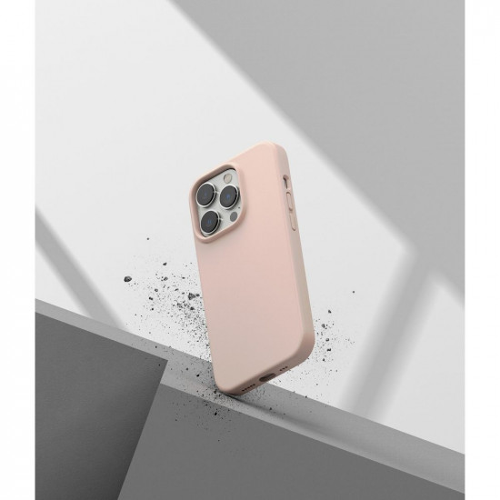 Ringke iPhone 14 Pro Max Silicone Case Θήκη Σιλικόνης - Pink Sand