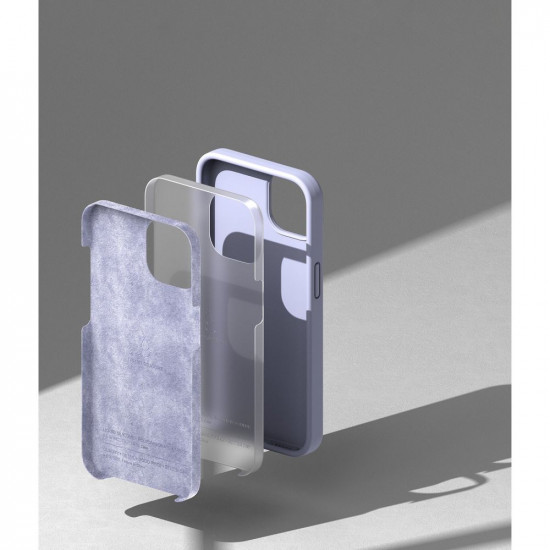 Ringke iPhone 14 Plus / iPhone 15 Plus Silicone Case Θήκη Σιλικόνης - Lavender