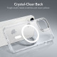 ESR iPhone 14 Classic Kickstand Halolock MagSafe Σκληρή Θήκη με Πλαίσιο Σιλικόνης και Stand - Διάφανη