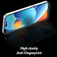 Whitestone iPhone 14 EZ Glass 2.5D 9H Tempered Glass Αντιχαρακτικό Γυαλί Οθόνης - 3 Τεμάχια - Clear