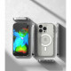 Ringke iPhone 14 Pro Fusion Σκληρή Θήκη με Πλαίσιο Σιλικόνης και MagSafe - Matte Clear