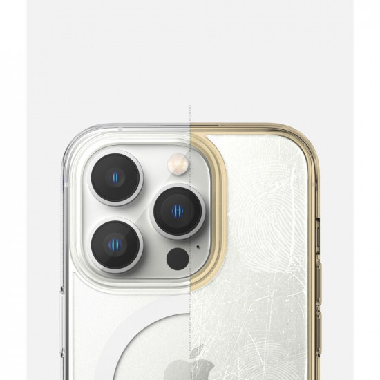 Ringke iPhone 14 Pro Fusion Σκληρή Θήκη με Πλαίσιο Σιλικόνης και MagSafe - Matte Clear