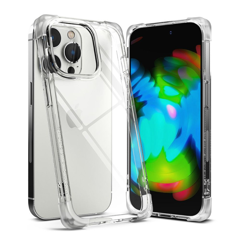 Ringke iPhone 14 Pro Fusion Bumper Σκληρή Θήκη με Πλαίσιο Σιλικόνης - Διάφανη