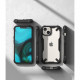 Ringke iPhone 14 Plus / iPhone 15 Plus Fusion X Σκληρή Θήκη με Πλαίσιο Σιλικόνης - Black - Διάφανη