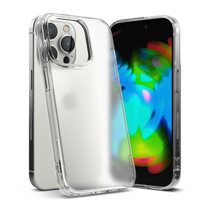 Ringke iPhone 14 Pro Max Fusion Σκληρή Θήκη με Πλαίσιο Σιλικόνης - Ματ Διάφανη