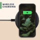 KW iPhone 14 Plus Θήκη από Φυσικό Ξύλο Design Navigational Compass - Dark Brown - 59125.01