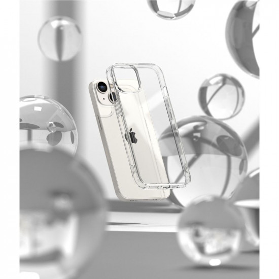 Ringke iPhone 14 Fusion Σκληρή Θήκη με Πλαίσιο Σιλικόνης - Διάφανη