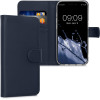 KW iPhone 14 Pro Θήκη Πορτοφόλι Stand - Dark Blue - 59214.17